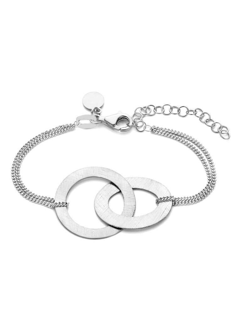 Casa Jewelry Casa Jewelry Lola S schakelarmband van zilver