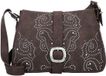 Desigual Schoudertas Poker Face Posadas Mini 2.0 Crossbody Bag Chocolate donkerbruin