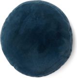 Essenza Mads Furry Sierkussen Stormy grey - Ø 45 cm