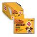 Pedigree Natvoer voor honden, gemengd vlees in saus, multipack, 13 x 4 x 100 g
