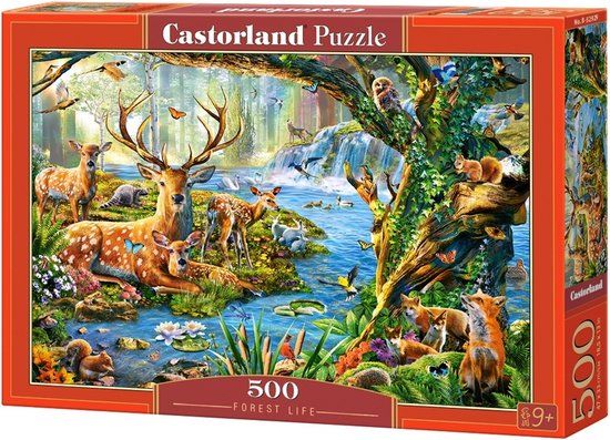 Castorland Forest Life Legpuzzel - 500 Stukjes