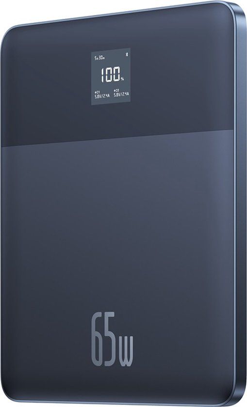 Baseus Blade 2 Powerbank - 12000 mAh - 65W - Zwart