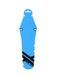XLC Mini Mudguard MG-C32, unisex voor volwassenen, blauw, universeel