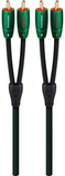 AudioQuest Evergreen RCA Audio Cable - 1m - Black