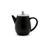 Bredemeijer - Theepot dubbelwandig Eva (Zwart, 0.5, Liter)