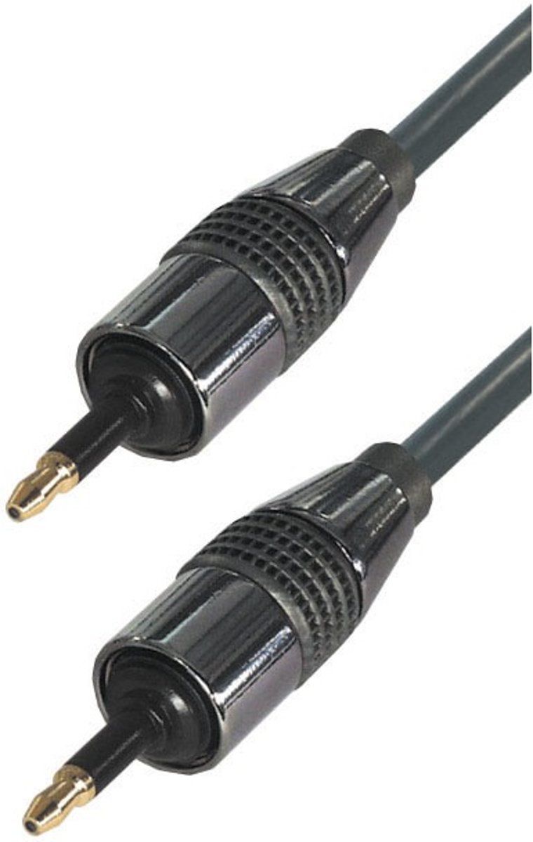 transmedia Digitale optische Mini Toslink - Mini Toslink audio kabel - 2 meter