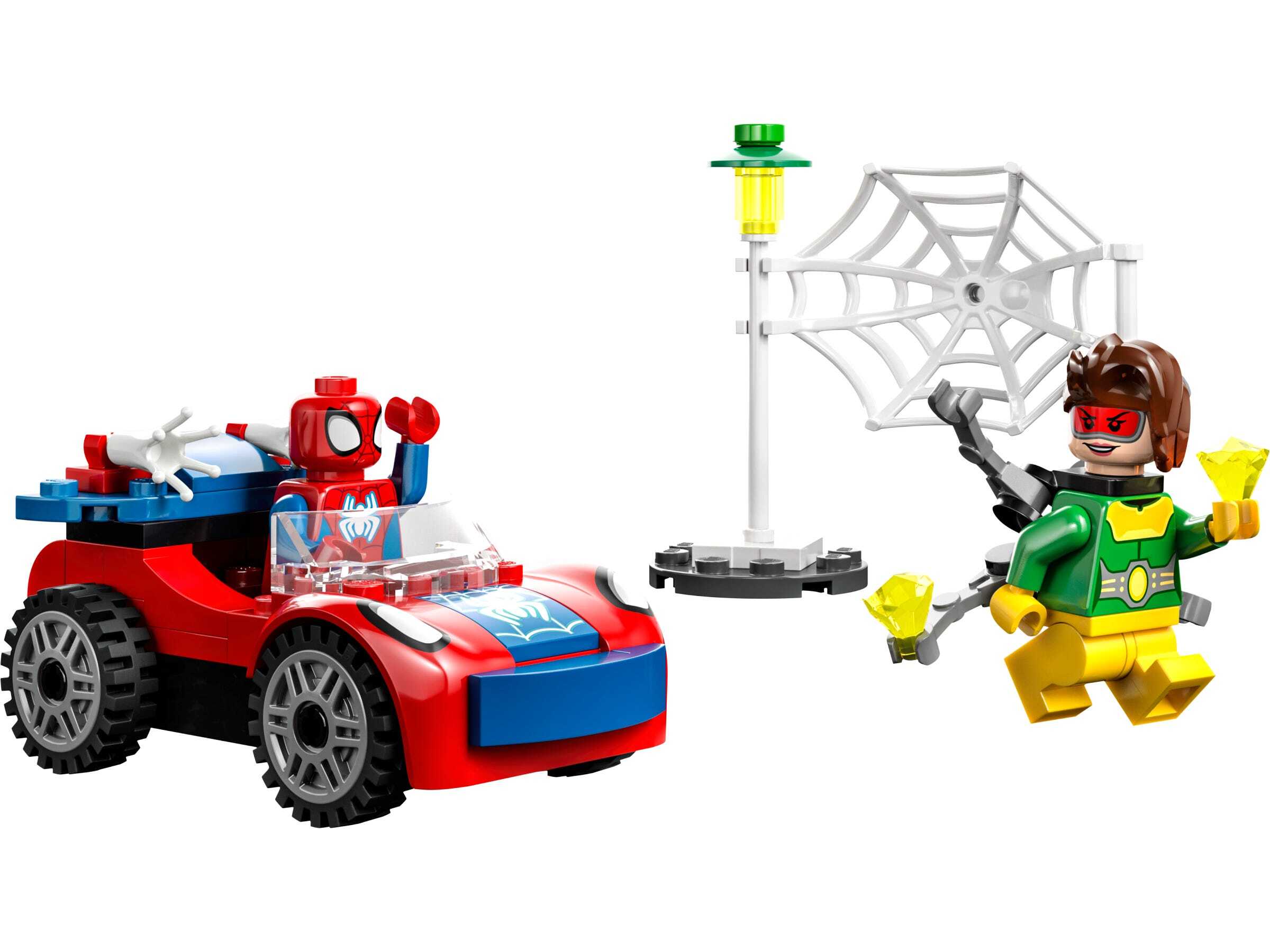 lego Spider-Manâ€™s auto en Doc Ock