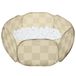 3 Sprouts piscine à balles pliable pour enfants, damier