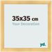 Your Decoration Cadre photo 35x35 cm MDF Or Mat Pisa