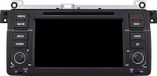 BMW autoradio 7 pouces avec lecteur CD, mémoire 32 Go, convient pour BMW E46 (1998-2006), avec navigation, commande au volant, Bluetooth, RDS, DSP, GPS et DAB+