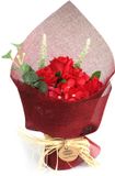 Awgifts Zeep Bloemen Boeket - Rood - Rozengeur