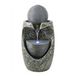 Köhko® Fontaine de jardin 17004 « Steinquell Aura » avec LED