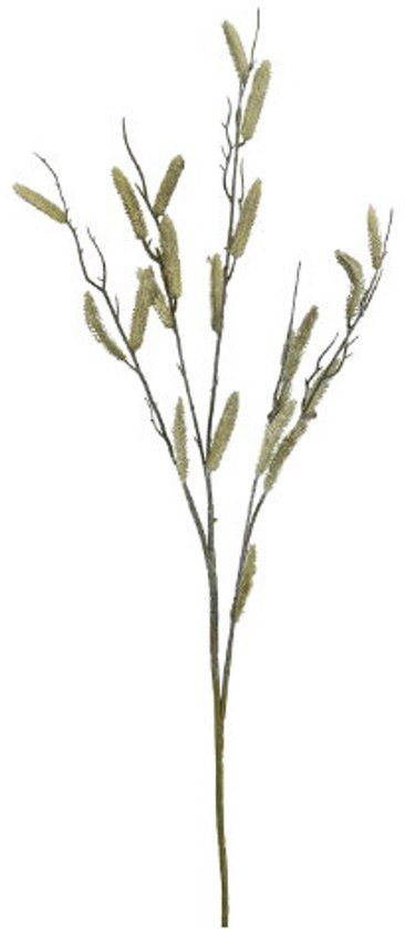 Merkloos Countryfield Kunstbloem Salix 88x15x5 cm grijs