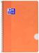 Oxford 938923 notitieboek, geperforeerd, liggend formaat, 80 vellen en rand