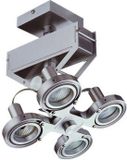 Artdelight 4-lichts Spot Koln LED Aluminium