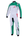 Alpinestars KMX-9 V3 Graphic 6 Junior Blanc Vert Rouge, Taille: 120