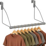 Hold N Storage deurgarderobe voor de deur, kledingorganizer en deurhanger voor kleding of handdoek, thuis en slaapzaal, opslag en organisatie