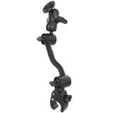 RAM Mounts RAP-418-400-PA-202U Tough-Claw met verlengarm en klemarm Zwart