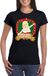 Bellatio Decorations Shoppartners Bv Foute kerst t-shirt zwart Touch my jingle bells voor dames - Foute kerst shirts XL