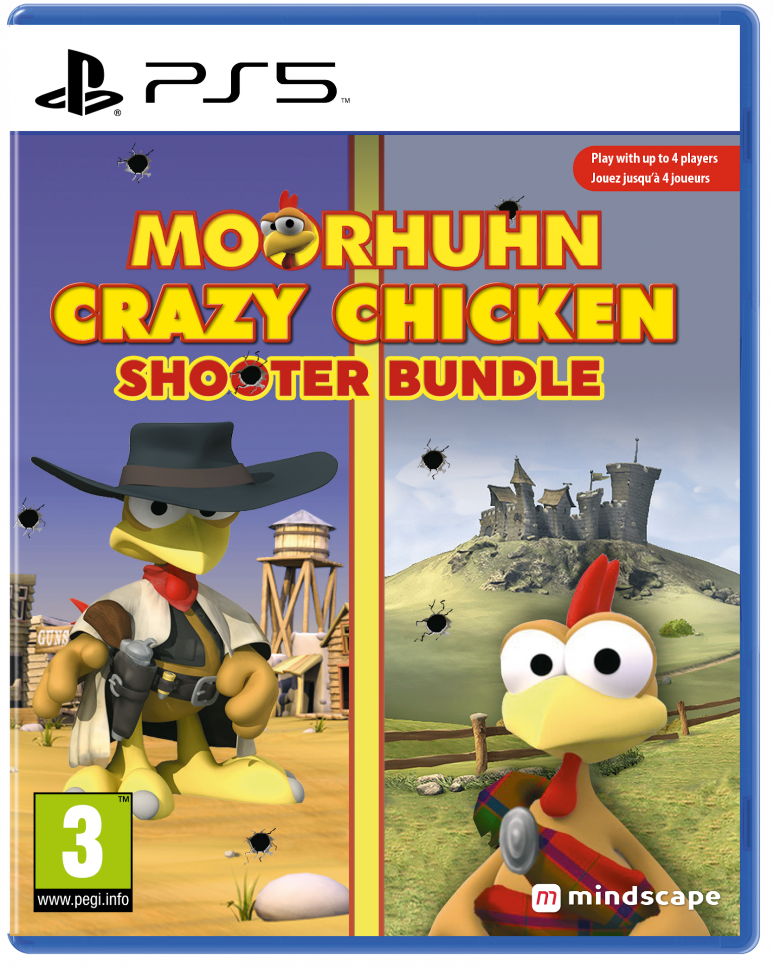 Mindscape Moorhuhn Crazy Chicken: Shooter Bundle PlayStation 5