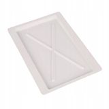 ALTOM - Keukendrupplaat - Kunststof - Wit - 23x35,5 cm