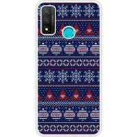 P Smart 2020 Blauwe kersttrui Beschermende siliconen hoes