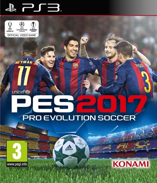 Konami Pro Evolution Soccer 2017 (PES 2017) - PS3 PlayStation 3
