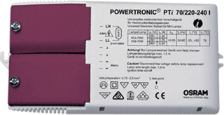 Osram Powertronic voorschakelapparaat elektronisch