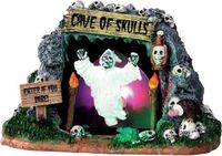 Lemax Spooky Town - Cave Of Skulls