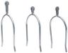 Sefton Stainless Slim Straight Neck Rowels Prongs Sporen Zilver 40 mm