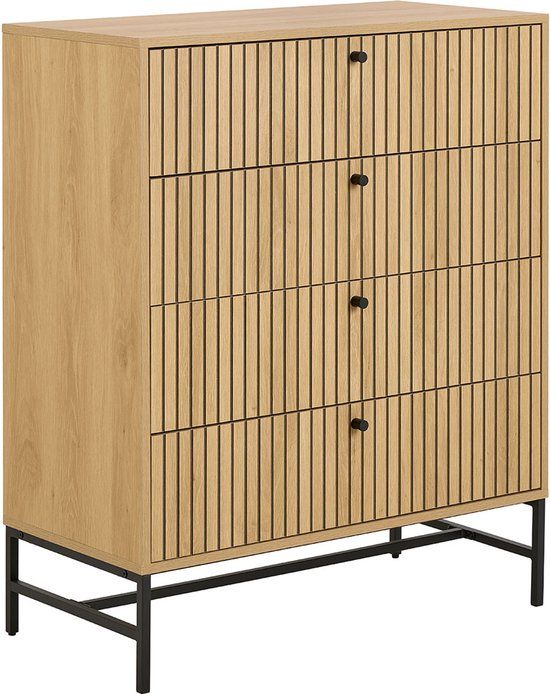 Giga Living Dressoir Muuto Naturel 80x100cm MDF