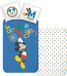 Disney Home Mickey Omkeerbare kinderbeddengoedset, 135 x 200 cm, kussensloop 80 x 80 cm, superzacht Renforcé 100% katoen