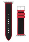 Guess Apple Band Watch Straps Zwart Armband: 100% Silicone CS3002S1
