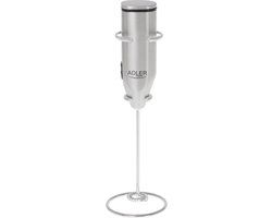 Adler AD 4500 Melkopschuimer - Roestvrijstaal - 1 l - Draadloos