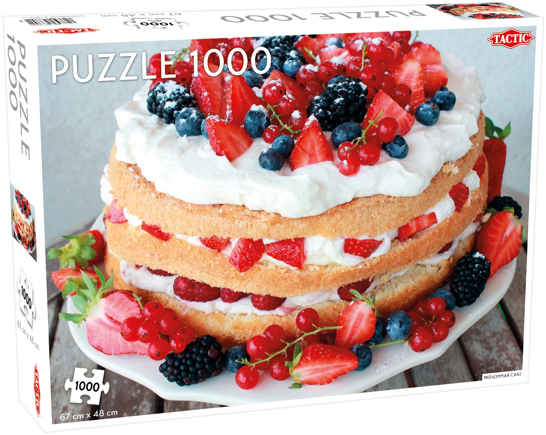Tactic Around the World, Northern Stars: Midsommar Cake - 1000 stukjes Puzzel