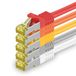 1aTTack.de Cat.7 netwerkkabel 1,5 m 5 kleuren 5 stuks Cat7 Ethernetkabel Netwerk LAN-kabel Onbewerkte kabel 10 Gb/s SFTP PIMF LSZH Set Patchkabel met RJ45-connector Cat.6a