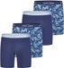 Happy Shorts Boxer Jersey Long Mannen Zee Gebloemd
