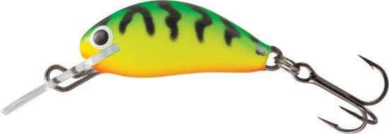 Salmo Hornet Floating Plug Green Tiger 3.5cm