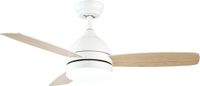 Evolar Smart Plafondventilator met Verlichting en WiFi - 122 cm - Stille Plafondlamp met Ventilator - Dimbaar Warm Wit Licht (LED) - Hout - EVO-CF48WWDW