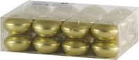 Trend Candles Drijfkaarsen - 24x - Goud - 4,5 cm - 4 branduren