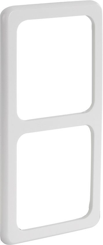 Peha Standard afdekraam inbouw - 2-voudig - polarwit
