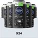 NIVEA Men Shampoo & Douchegel 3in1 Active Clean - 24 x 250 ml - Voordeelverpakking