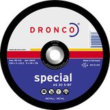 Dronco Slijpschijf 300 x 3,5 x 25,4, AS 30 S, voor staal en gietijzer.