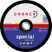 Dronco Slijpschijf 300 x 3,5 x 25,4, AS 30 S, voor staal en gietijzer.
