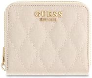 GUESS portemonnee Tamara SLG Zip Around Wallet Bone crème