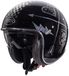 Premier Casques Vintage NX Jethelm L Noir / Argent