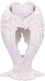 Nemesis Now Angel Wings 17cm Tealight Holder - White