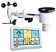 Merkloos ECOWITT WS3820 Weerstation met buitensensor, 7-in-1 zonne-energie, wifi, huis, weer, buitensensor, WS69, 7,5, tuin, draadloos, kleuren-lcd-display voor binnen