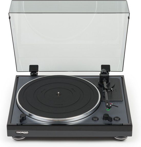 Thorens TD 102 A - Platenspeler - Hooglans Zwart