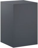 vidaXL Plantenstandaard Antraciet 40 x 40 x 60 cm Roestvrij staal